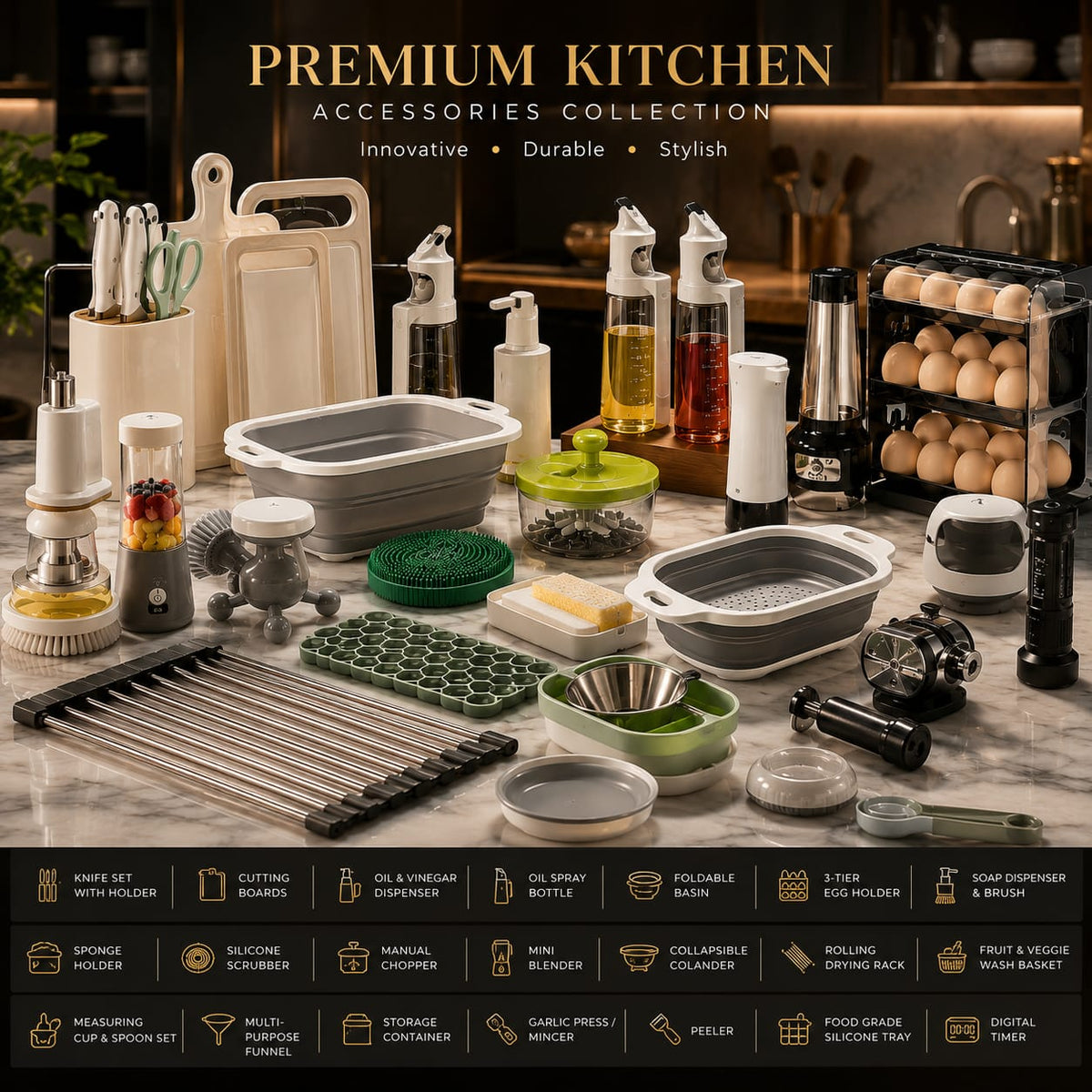 KITCHEN ACCESSORIES