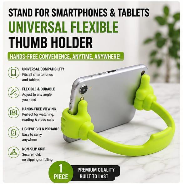 Flexible Mobile and Tablet Holder Stand