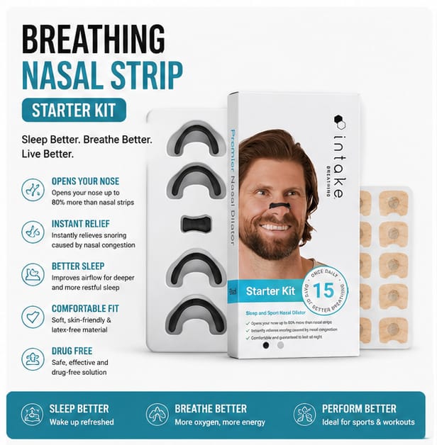 Breathing Nasal Strip (Starter Kit)
