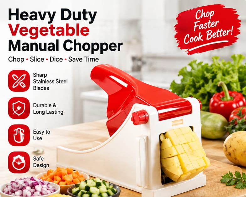 Heavy Duty Vegetable Manual Chopper