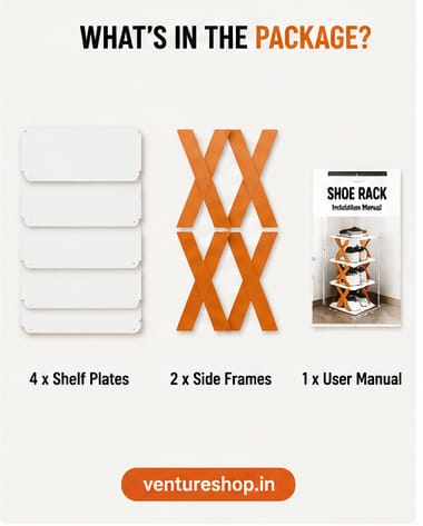 Foldable Shoe Rack