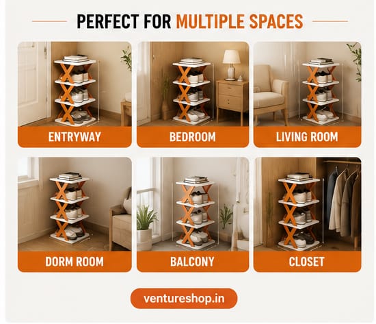 Foldable Shoe Rack