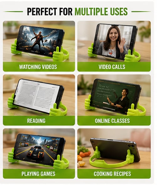 Flexible Mobile and Tablet Holder Stand