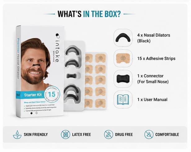 Breathing Nasal Strip (Starter Kit)