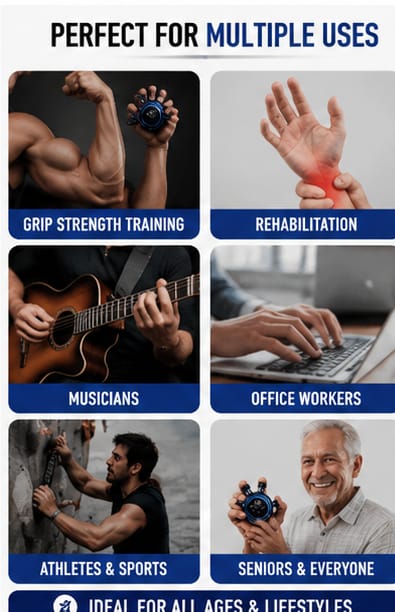 Finger Hand Strengthener Gripper