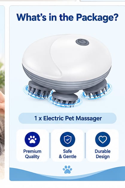 Electric Pet Massager