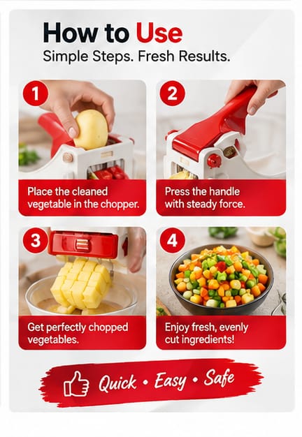 Heavy Duty Vegetable Manual Chopper
