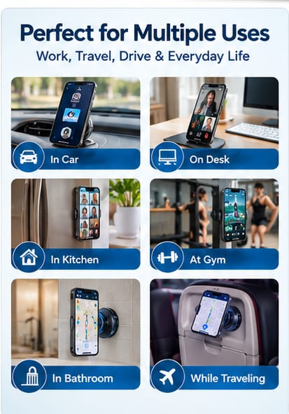 Magnetic Suction Phone Holder